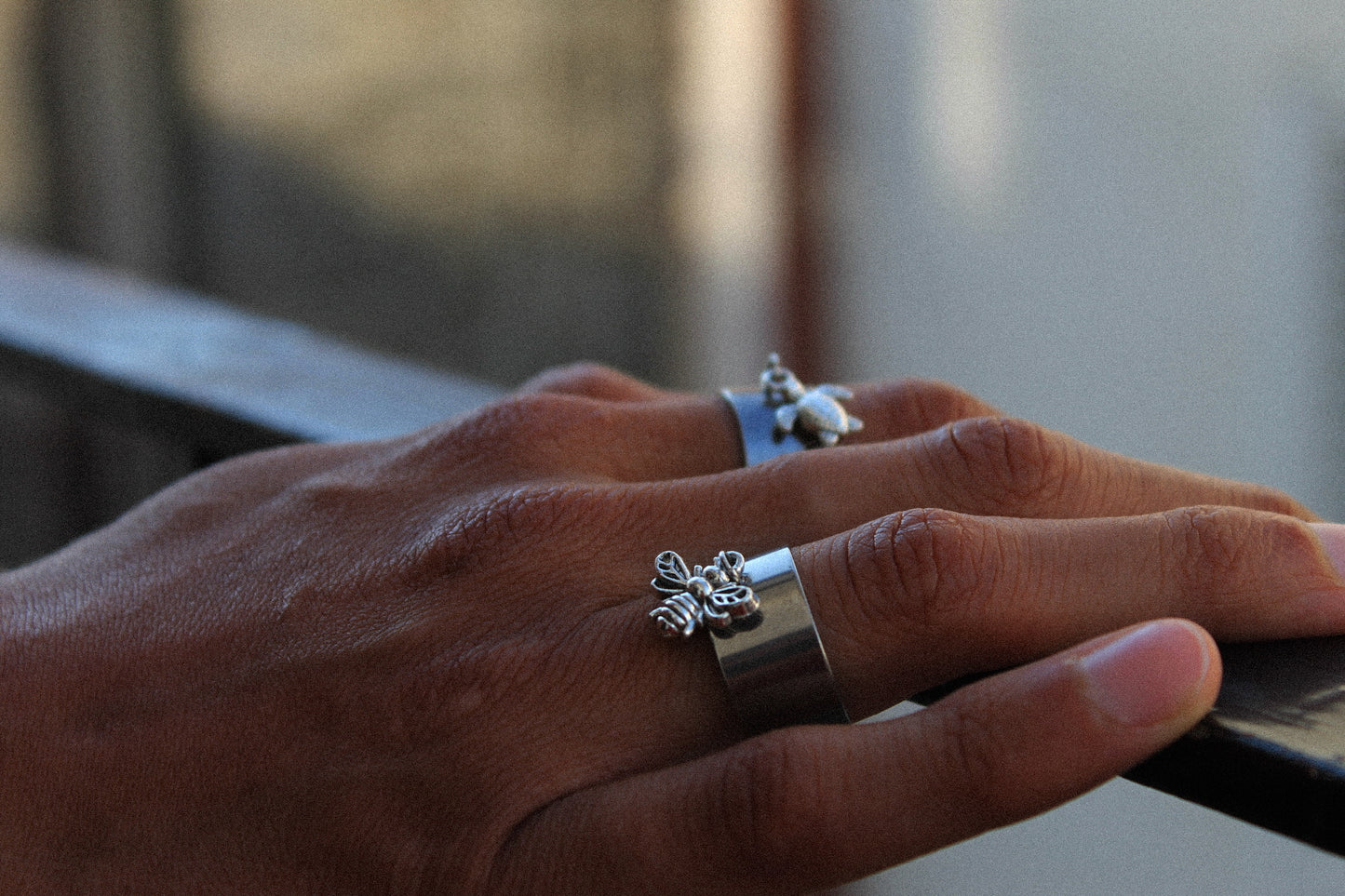 Bague jonc réglable et personnalisable