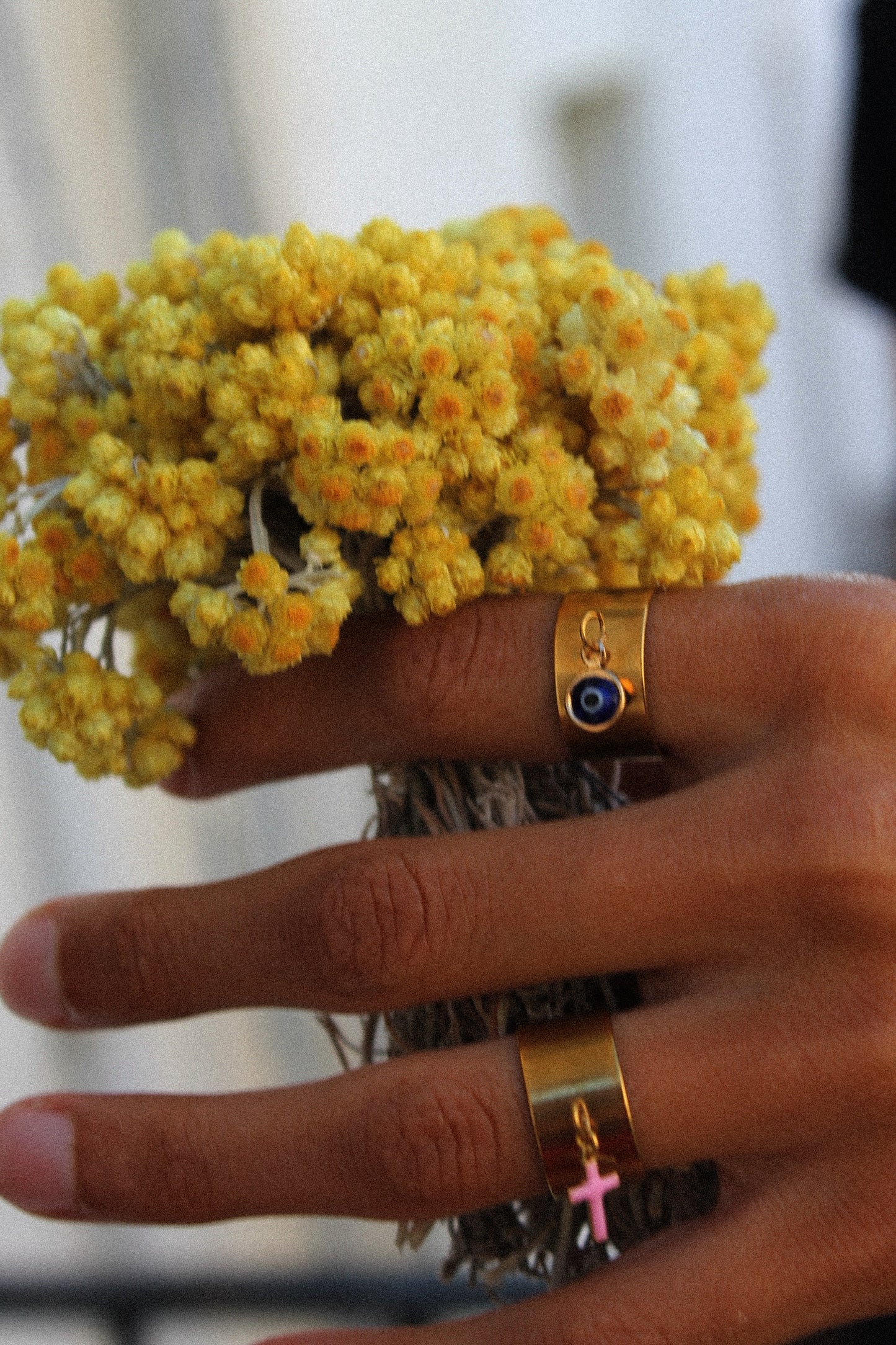 Bague jonc réglable et personnalisable