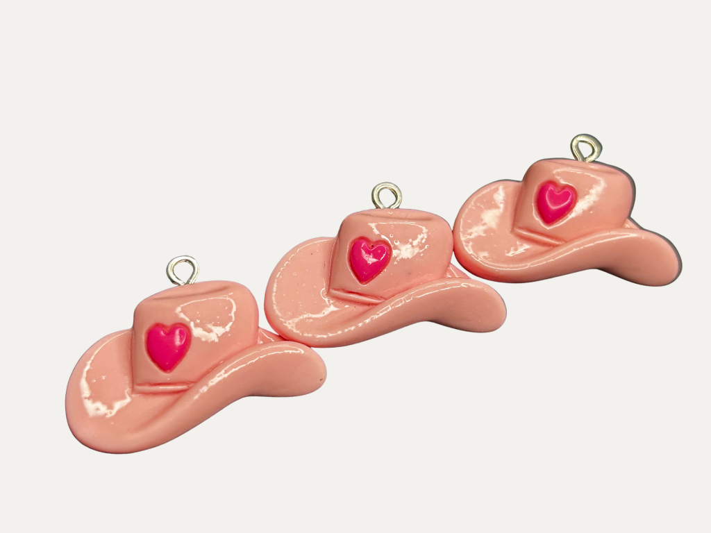 Charms chapeau de cowgirl