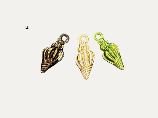 Charms coquillage colorés🐚